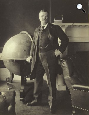 Theodore Roosevelt (1858-1919) Nobel-békedíjas amerikai elnök (Fotó: teddyrooseveltlive.com)