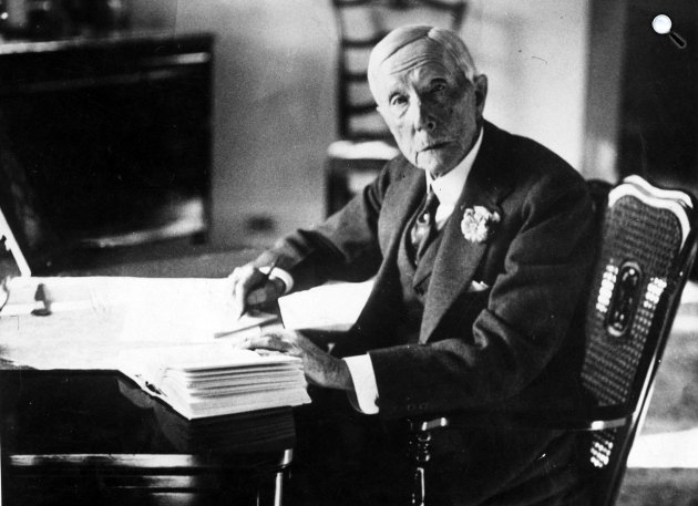John Davidson Rockefeller (1839-1937) amerikai üzletember és olajmágnás, a Rockefeller-család alapítója (Fotó: Wikimédia)