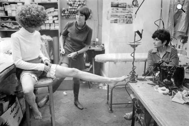 Mary Quant diattervező és stylist, 1967 (Fotó: listal.com/getty)
