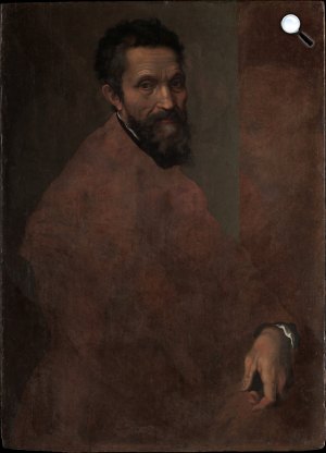 Daniele da Volterra: Michelangelo Buonarroti (1475–1564) befejezetlen portré, 1544 körül (Fotó: Met Museum/Wikiart)