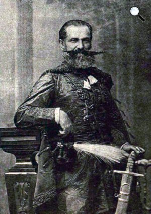 Orbán Balázs (1829-1890) író, költő, néprajzi gyűjtő, államférfi (Fotó: Vasárnapi Ujsgág/OSZK)