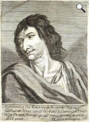 Zacharie Heince: Savinien de Cyrano de Bergerac (1619-1655) francia író, 1654 (Fotó: Wikimédia)