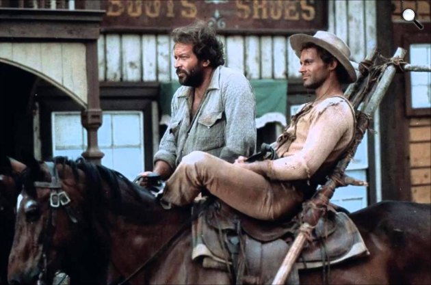 Az ördög jobb és bal keze - Bud Spencer és Terence Hill, 1970 (Fotó: budterence.de)