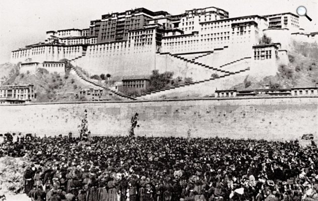 Kína-ellenes felkelés Tibetben, 1959. március (Fotó: Wikimédia)