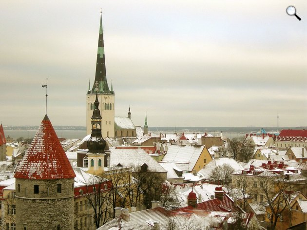 Tallinn - Észtország fővárosa a Balti-tenger keleti partján fekszik (Fotó: Pixabay)