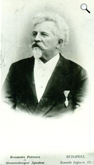 Gundel János (1844-1915), az egyik legnevesebb magyar szállodás- és vendéglősdinasztia alapítója (Fotó: OSZK)