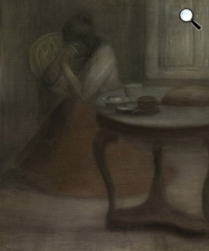 Rippl-Rónai József: Bánat, Antal-Lusztig gyűjtemény, 1892 (Fotó: MaNDA)