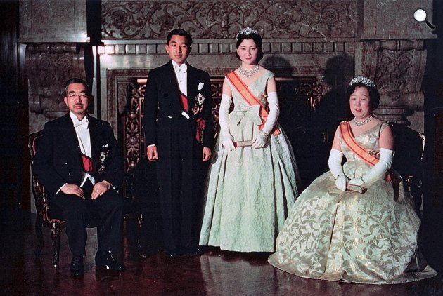 Akihito japán koronás herceg az esküvő napján, 1959. április 10-én (Fotó: Wikimédia)