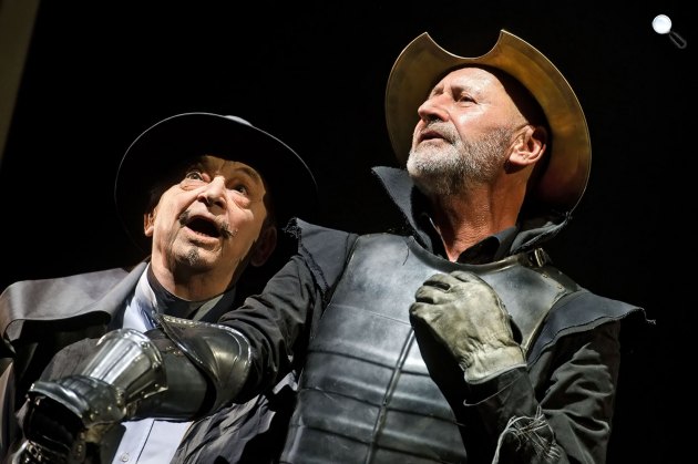 Don Quijote - Bodrogi Gyula és Reviczky Gábor, Nemzeti Színház (Fotó: MTI/Koszticsák Szilárd)