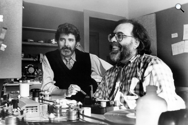 George Lucas rendező, producer és Francis Ford Coppola rendező, producer (Fotó: listal.com)