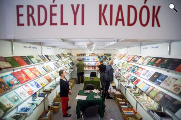26. Budapesti Nemzetközi Könyvfesztivál, 2019 (Fotó: MTI/Balogh Zoltán)