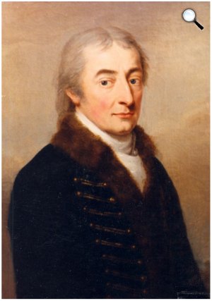 August Friedrich Oelenhainz: gróf Festetics Imre (1764-1847) portréja, gróf Festetics György öccse (Fotó: Wikimédia)