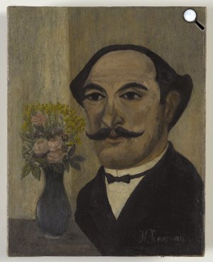 Henri Rousseau: Önarckép, 1900-1903 (Fotó: Laura L. Barnes hagyatéka/Brooklyn Museum)