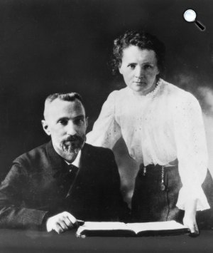 Pierre Curie (1859-1906) és felesége, Marie Sklodowska Curie (1867-1934), c. 1903 (Fotó: Wikimédia)