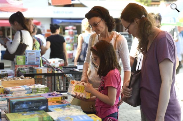 89. Ünnepi Könyvhét és 16. Gyermekkönyvnapok, Budapest (MTI Fotó)