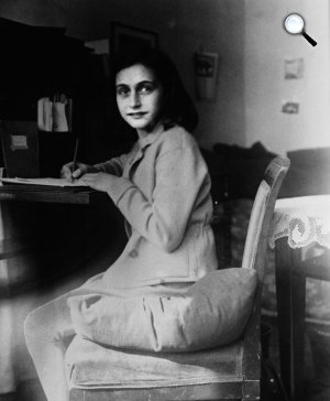 Anne Frank (1929-1942) a holokauszt áldozata (Fotó: Wikimédia)