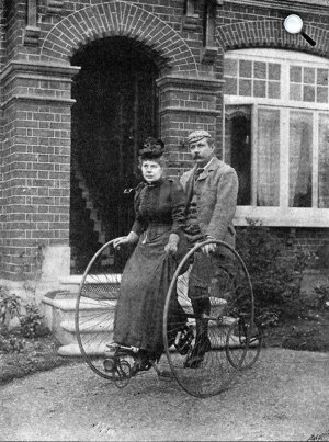 Sir Arthur Conan Doyle író és felesége, Jean Conan Doyle 1892 (Fotó: sirconandoyle.com)