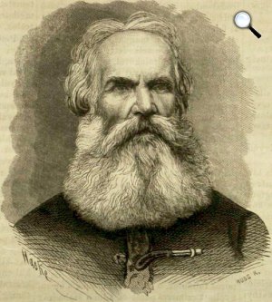 Táncsics Mihály (1799-1884) író, publicista, politikus (Fotó: OSZK)