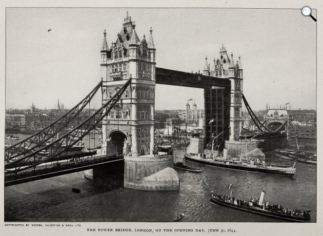 A Tower Bridge megnyitója, London,1894. június 30. (Fotó: CTG Publishing)