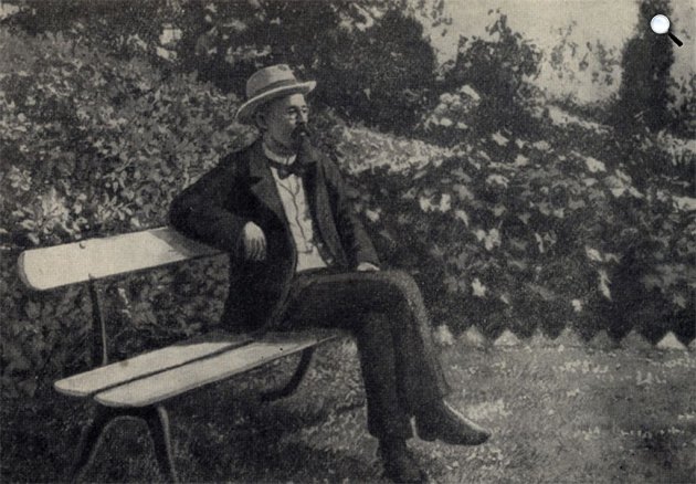 Anton Pavlovics Csehov (1860-1904) orosz író, drámaíró Jaltában, 1900-1902 körül (Fotó: apchekhov.ru)
