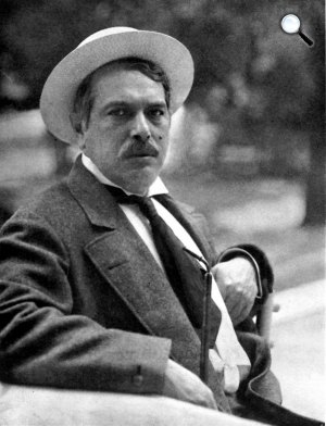 Bródy Sándor (1863-1924) magyar író, drámaíró és publicista, 1910 (Fotó: Székely Aladár / PIM)
