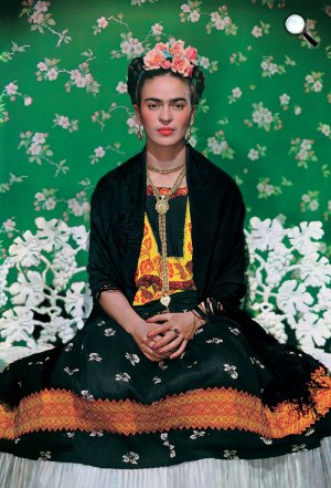 Frida Kahlo (1907-1954) festőnő (Fotó: Muray Miklós/Pinterest)