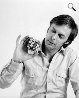 Rubik Ernő Kossuth- és állami díjas építészmérnök, tárgytervező, a világsikerű bűvös kocka megalkotója (Fotó: MTI/mediaklikk.hu)