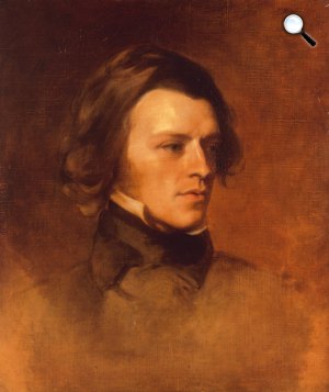  Alfred Tennyson (1809-1892) Anglia egyik legnépszerűbb költője fiatalon (Fotó: Wikimédia)
