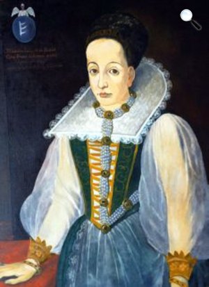 ecsedi Báthory Erzsébet grófnő portréja (Fotó: Wikimédia)