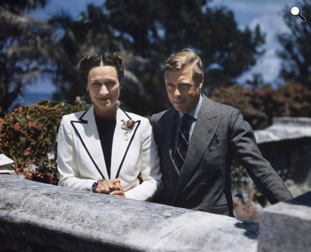 Edvárd trónörökös és Wallis Simpson (Fotó: Wikimédia)