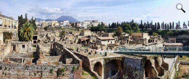 Herculaneum, Pompejivel együtt elpusztult ókori város, Olaszország (Fotó: Pixabay)