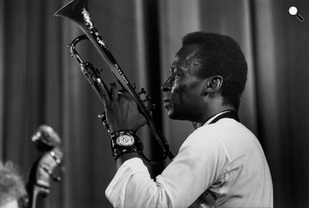 Miles Davis (1926-1991) legendás jazz trombitás, zeneszerző (Fotó: Pannonia Etertainment)
