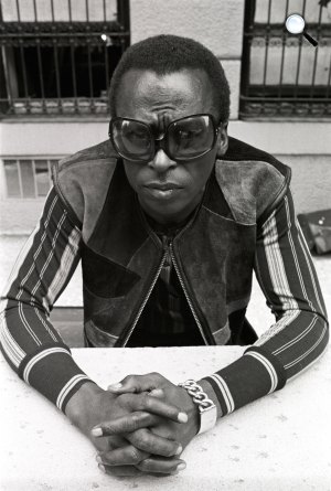 Miles Davis (1926-1991) legendás jazz trombitás, zeneszerző (Fotó: Pannonia Etertainment)