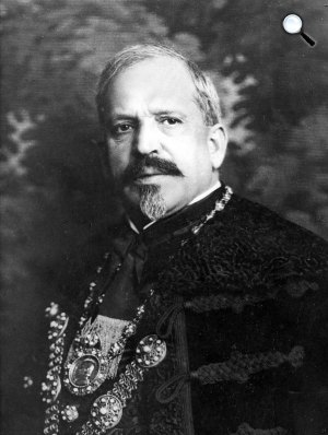 Bánki Donát (1859-1922) gépészmérnök, a karburátor egyik feltalálója, 1890 (Fotó: OSZK)