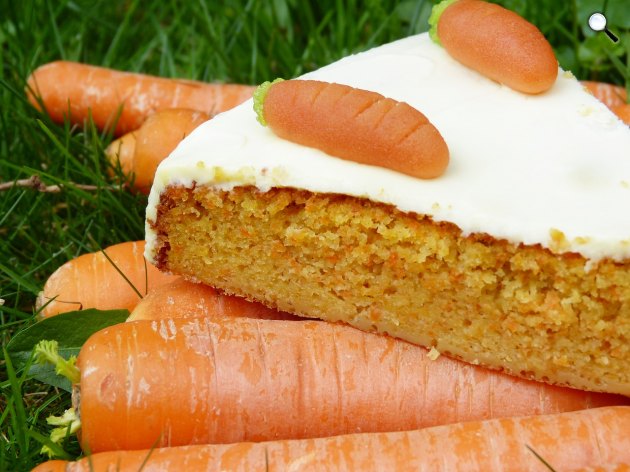 Sárgarépa torta (Fotó: Pixabay)