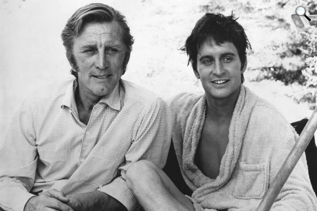 Hail, Hero! - Kirk Douglas és Michael Douglas, 1969 (Fotó: Facebook/@MichaelDouglasOfficia)