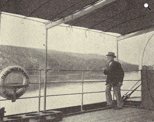  Hopp Ferenc (1833-1919) műgyűjtő, világutazó a Kongó folyón (Fotó: Gáspár Ferenc A Föld körül/OSZK)