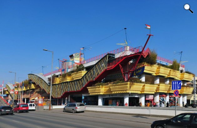 A Rajk László tervezte Lehel Csarnok, Budapest (Fotó:MTI Fotó)