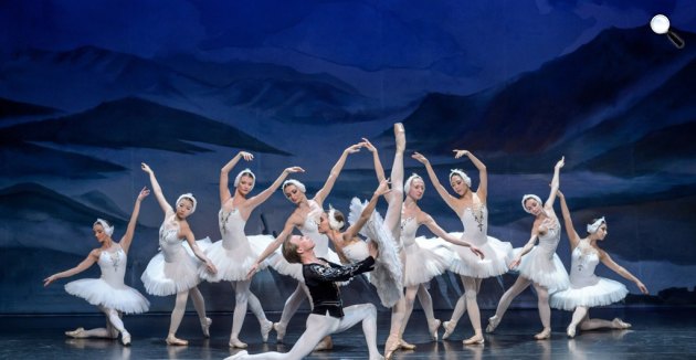 A hattyúk tava Moszkvai Balett előadásában (Fotó: Royal Moscow Ballet)