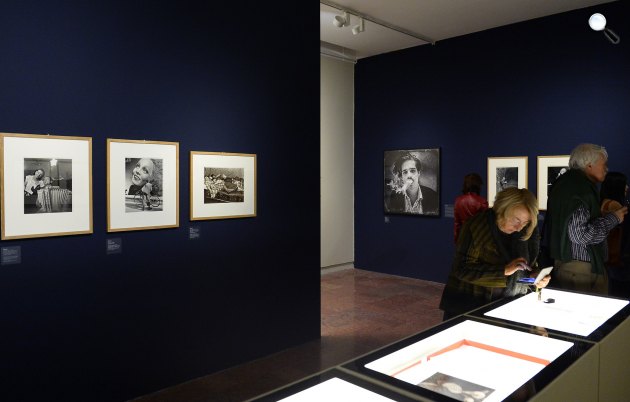 Au revoir! - Magyar származású fotográfusok Franciaországban című nemzetközi fotókiállítás, Budapesti Történeti Múzeum, 2019 (Fotó: MTI/Soós Lajos)