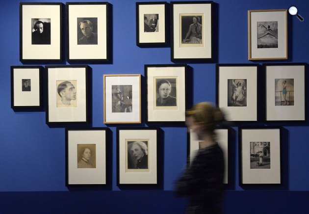 Au revoir! - Magyar származású fotográfusok Franciaországban című nemzetközi fotókiállítás, Budapesti Történeti Múzeum, 2019 (Fotó: MTI/Soós Lajos)