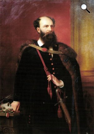 Barabás Miklós: gróf Batthyány Lajos (1807-1849) portréja (Fotó: MNG)
