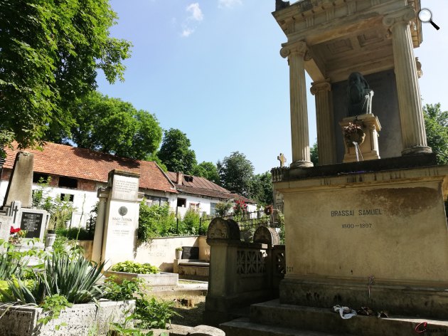 A ​házsongárdi temető - Brassai Sámuel (1800–1897) sírhelye. Kolozsvár (Fotó: Kibelbeck Mara/cultura.hu)