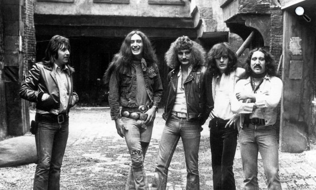 Uriah Heep rockzenekar, 1970 (Fotó: uriah-heep.com)