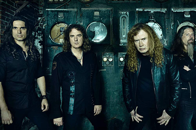 Megadeth amerikai thrash metal együttes (Fotó: Facebook/@Megadeth)