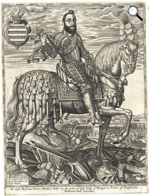 Bethlen Gábor (1850-1629) erdélyi fejedelem, megválasztott magyar király (Fotó: OSZK)
