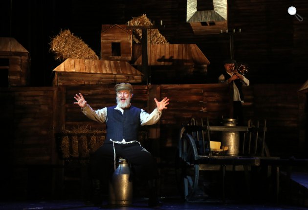Joseph Stein - Jerry Bock - Sheldon Harnick: Hegedűs a háztetőn c. musical - Görög László Tevje szerepében, Miskolci Nemzeti Színház, 2019 (Fotó: MTI/Vajda János)