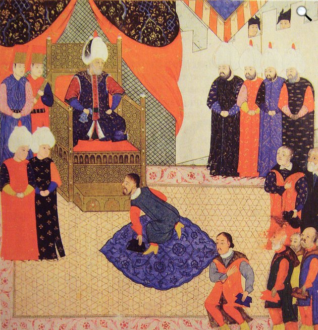 János Zsigmond magyar király és I. Szulejmán, 1556 (Fotó: Wikimédia)