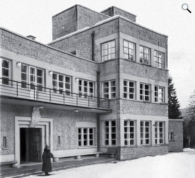 A Lengyel Köztársaság elnökének rezidenciája, Wisła, Lengyelország, 1928-1931 (Fotó: Instytut Polski)