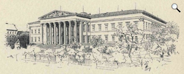 A Magyar Nemzeti Múzeum (Fotó: OSZK)